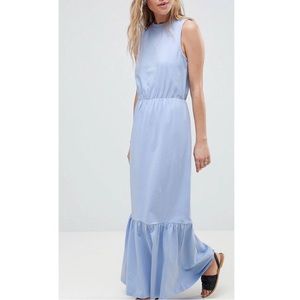 🌞END OF SUMMER SALE 🌼 Pep Hem Sleeveless Maxi Dress